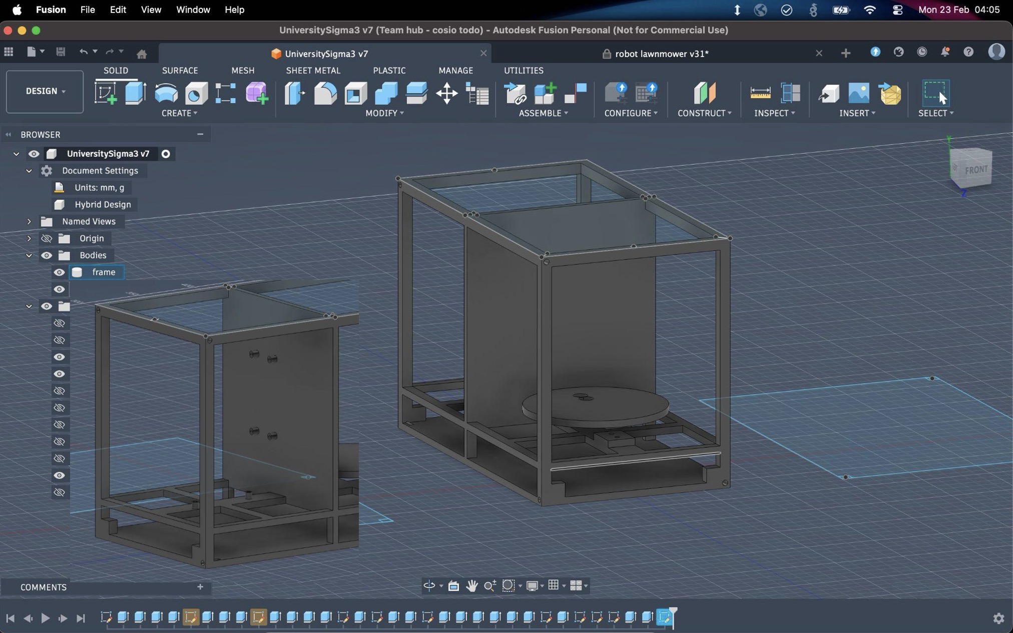 Fusion 360 CAD Modeling
